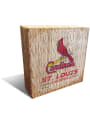 St Louis Cardinals Team Logo 6X6 Block Sign