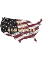 Florida State Seminoles USA Shape Flag Cutout Sign