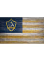 LA Galaxy Distressed Flag 11x19 Sign