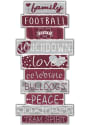 Mississippi State Bulldogs Celebrations Stack 24 Inch Sign