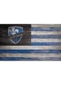 Montreal Impact Distressed Flag 11x19 Sign