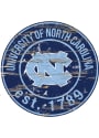 North Carolina Tar Heels Established Date Circle 24 Inch Sign