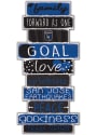 San Jose Earthquakes Celebrations Stack 24 Inch Sign
