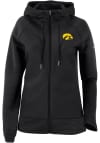 Main image for Womens Iowa Hawkeyes Black Columbia Pack It Up Long Sleeve Full Zip Jacket
