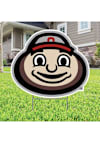 Main image for Brown Ohio State Buckeyes Mascot Yard Sign
