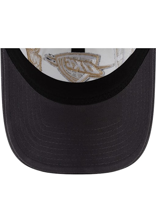 New Era Oklahoma City Thunder 2025 Ring Ceremony 9TWENTY Adjustable Hat - White