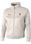 Main image for Womens Indiana Hoosiers White Columbia River Fleece Long Sleeve Full Zip Jacket
