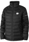 Main image for Womens K-State Wildcats Black Columbia Powder Lite Heavy Weight Jacket