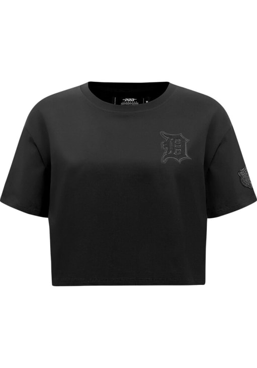 Pro Standard Detroit Tigers Womens Black Triple Black Short Sleeve T-Shirt