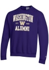 Main image for Mens Washington Huskies Purple Champion Est Alumni Powerblend Crew Sweatshirt
