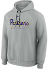 Main image for Mens Pitt Panthers Grey Nike Practice Fleece Hooded Sweatshirt