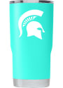 Michigan State Spartans Team Logo 20oz Stainless Steel Tumbler - Teal