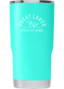 Michigan Great Lakes State of Mind 20oz Stainless Steel Tumbler - Teal