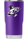 K-State Wildcats Team Logo 20oz Stainless Steel Tumbler - Purple