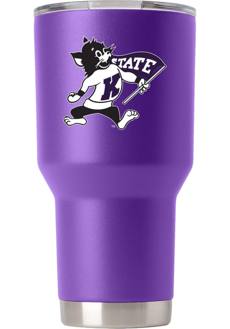 Purple K-State Wildcats 30oz Willie Stainless Steel Tumbler