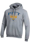 Main image for Mens Pitt Panthers Grey Champion Class of 2026 Powerblend Hooded Sweatshirt