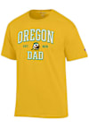 Main image for Oregon Ducks Yellow Champion Est Date Dad Jersey Short Sleeve T Shirt