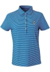 Main image for Womens White Pitt Panthers Golf Roc Victory Lights Ecotec Stripe Short Sleeve Polo Shirt