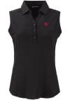 Main image for Womens Nebraska Cornhuskers Black Cutter and Buck Vault Forge Eco Polo Shirt