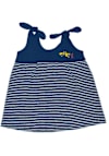 Main image for Toddler Girls Navy Blue Drexel Dragons Stripe Short Sleeve Dress