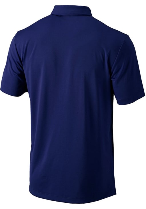 Columbia Houston Astros Mens Navy Blue Retro Drive Short Sleeve Polo