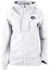 Main image for Womens Iowa Hawkeyes White Columbia Pack It Up Long Sleeve Full Zip Jacket