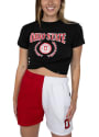 Ohio State Buckeyes Womens Checkmate T-Shirt - Black