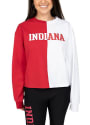 Indiana Hoosiers Womens Hype and Vice Quarterback T-Shirt - White