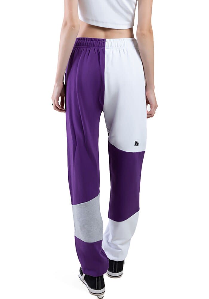 パンツ NEAT Color Cotton Duck Pants [PURPLE] Relaxing Robin Wide Leg Pant — Three Bird Nest