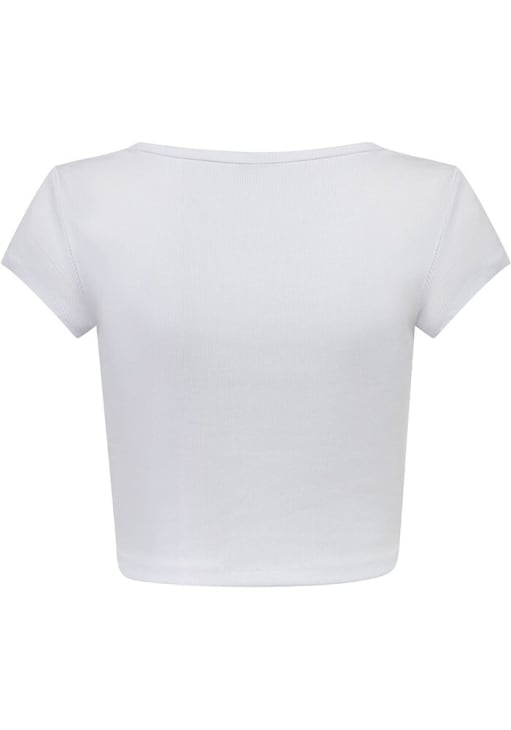 Hype and Vice Oklahoma Sooners Womens White Cali Short Sleeve T-Shirt