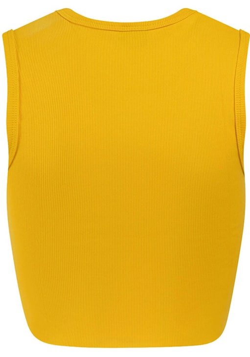 Hype and Vice Womens GOLD Iowa Hawkeyes Cut Off Tank Top 33970707