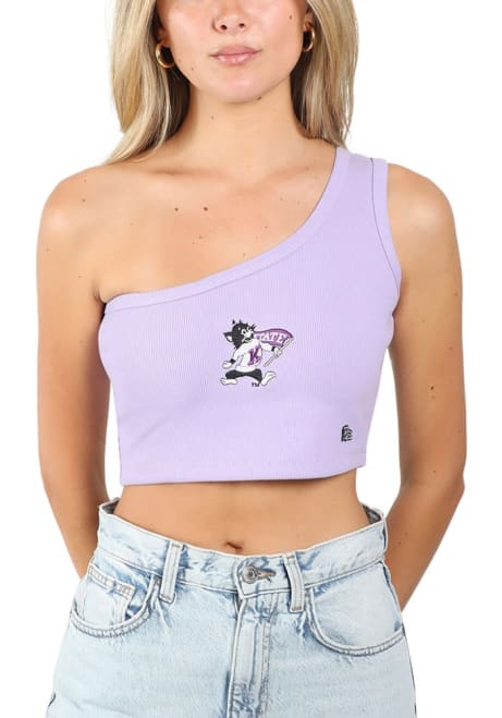 Womens K-State Wildcats Lavender Hype and Vice Senior Tank Top