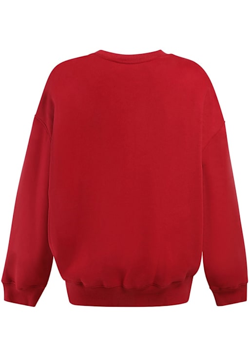 Hype and Vice Temple Owls Womens Cardinal Offside Crew Sweatshirt