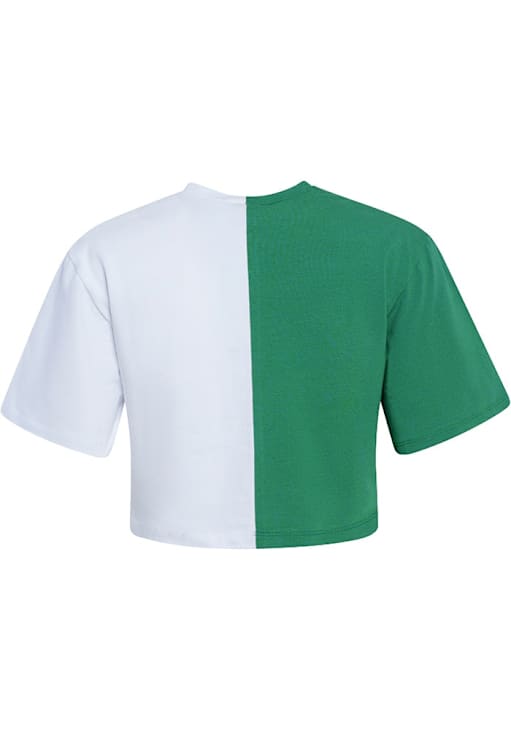Hype and Vice Philadelphia Womens Green Brandy Tee Short Sleeve T-Shirt