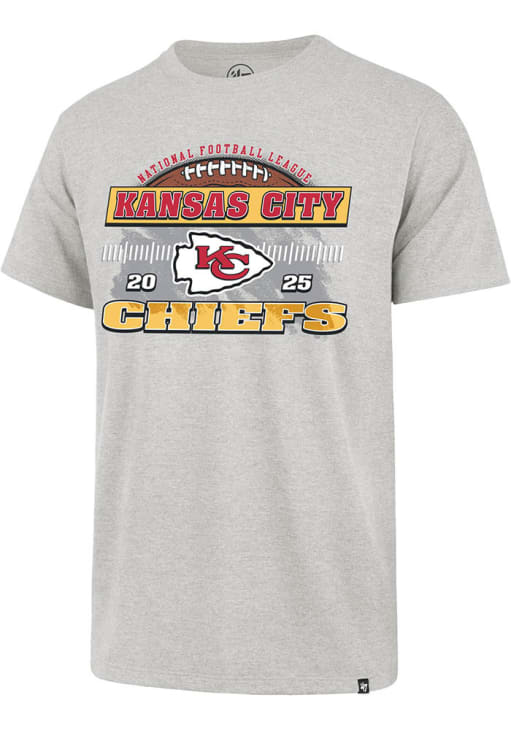 47 Kansas City Chiefs Ash 2025 Schedule Short Sleeve Fashion T Shirt