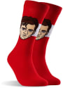 Detroit Red Wings Knit Graphic Dress Socks - Red