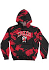 Main image for Youth Nebraska Cornhuskers Black Vive La Fete Team Graphic Long Sleeve Hood