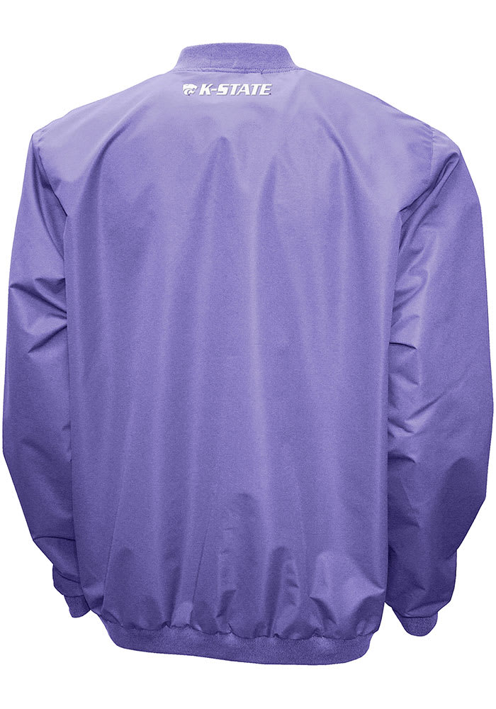 Mens LAVENDER K-State Wildcats Members Windshell Pullover Jackets