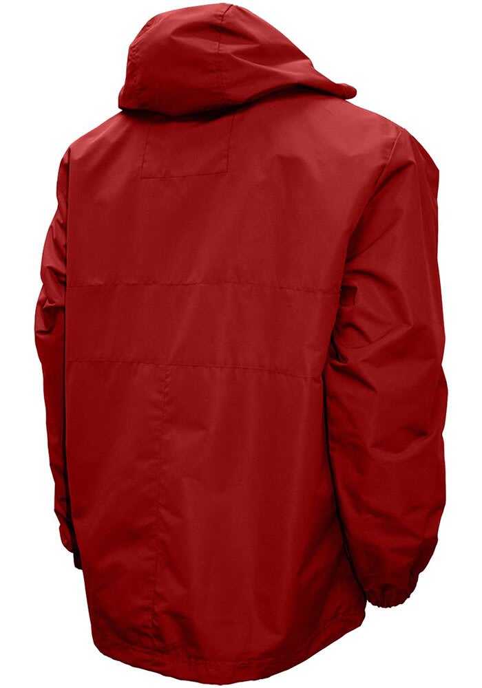 Arkansas Razorbacks Mens Alpha Anorak CRIMSON Pullover Jackets