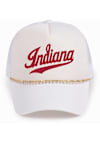 Main image for Chain Trucker Ponyback Indiana Hoosiers Womens Adjustable Hat - White