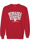 Main image for Mens Nebraska Cornhuskers Red Summit Sportswear Class of 2026 Crew Sweatshirt
