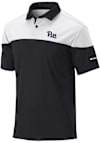 Main image for Mens Pitt Panthers Black Columbia Heat Seal Omni Wick Best Ball Short Sleeve Polo Shirt