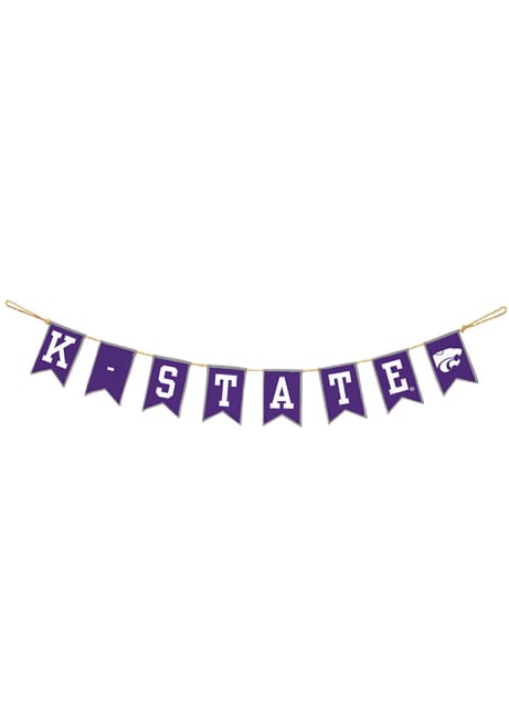 Purple K-State Wildcats Party Banner Streamers