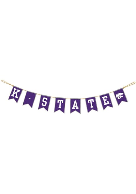 Purple K-State Wildcats Party Banner Streamers