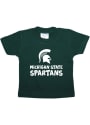 Michigan State Spartans Infant Playful T-Shirt - Green