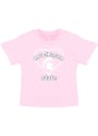 Michigan State Spartans Infant Girls Heart Mascot T-Shirt - Pink