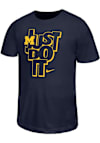 Main image for Youth Michigan Wolverines Navy Blue Nike Just Do It Short Sleeve T-Shirt