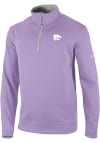 Main image for Mens K-State Wildcats Lavender Columbia Heat Seal Omni Wick Wickhams Hills Qtr Zip Pullover