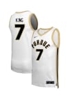 Main image for Sam King Mens White Purdue Boilermakers NIL Name And Number Basketball Jersey
