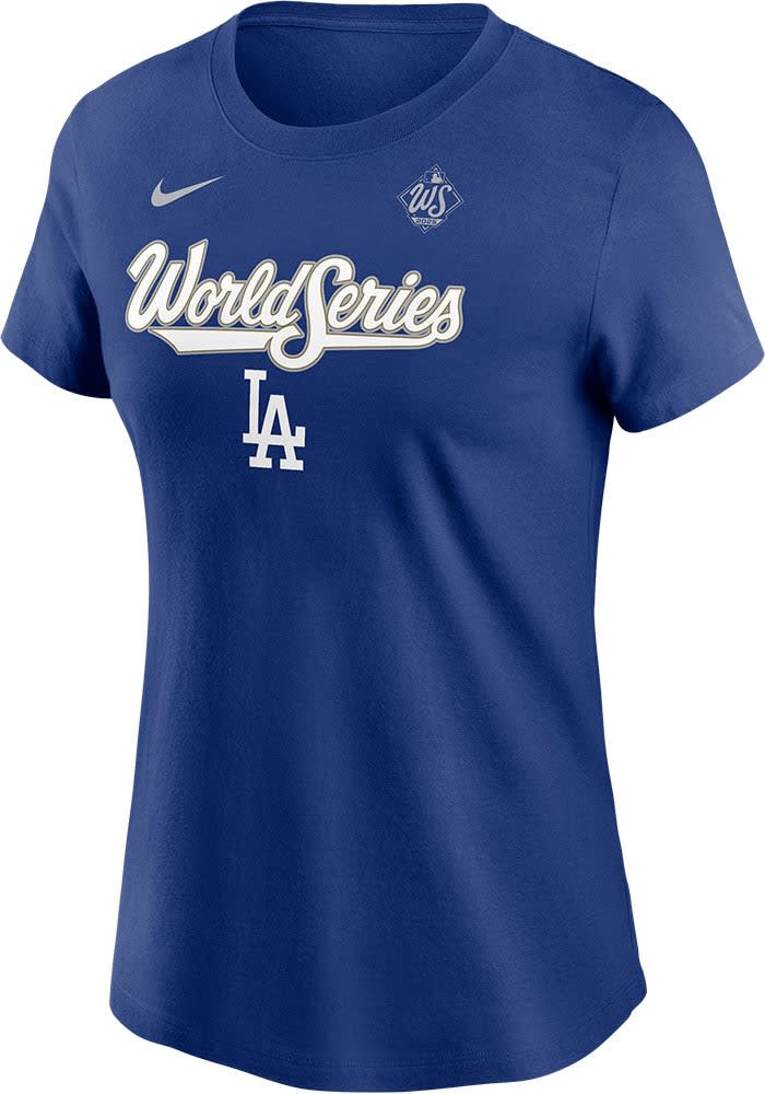 Nike Los Angeles Dodgers Womens ROYAL 2025 AC World Series